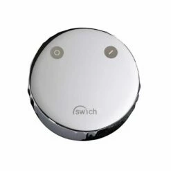 Abode Swich Diverter Valve Round Handle Chrome - AT2050