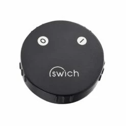Abode Swich Diverter Valve Round Handle Matt Black - AT2106