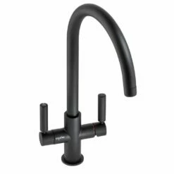 Abode Globe Aquifier Kitchen Water Filter Tap Matt Black - AT2176