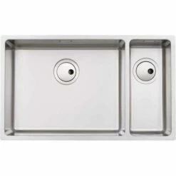 Abode Matrix 1.5 Bowl Stainless Steel Kitchen Sink - AW5125