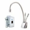 InSinkErator HC1100 Steaming Hot/Cold Kitchen Tap W/ NeoTank & Filter Pack - Chrome - 44318+45094