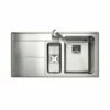 Rangemaster Arlington 1.5 Bowl Stainless Steel Kitchen Sink - AR9852L/