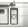 Rangemaster Arlington 1.5 Bowl Stainless Steel Kitchen Sink - AR9852R