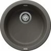 Blanco RONDO Silgranit 1 Bowl Inset Kitchen Sink - Volcano Grey - 527240