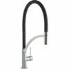 Prima+ Swan Neck Single Lever Mixer Tap With Pull Out Spray - Black - BPR710