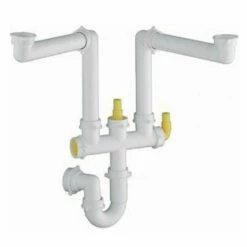 Blanco Plumbing Kit For 1.5 Or 2 Bowl Sink - BLBFK006
