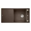 Blanco AXIA III XL 6 S 1 Bowl Inset Silgranit Reversible Kitchen Sink With Remote Control InFino Drain System - Coffee - 523519