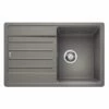 Blanco LEGRA 45 S 1 Bowl Inset Silgranit Reversible Kitchen Sink - Alumetallic - 522202