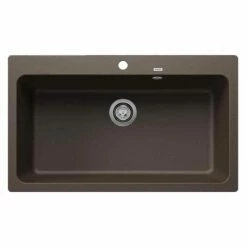 Blanco NAYA XL 9 1 Bowl Inset Silgranit Kitchen Sink - Coffee - 521820