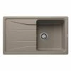 Blanco SONA 5 S 1 Bowl Inset Silgranit Reversible Kitchen Sink - Tartufo - 519678