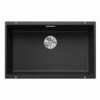 Blanco SUBLINE 700-U 1 Bowl Undermount Silgranit Kitchen Sink With Manual InFino Waste - Anthracite - 523442