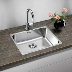 Blanco SUPRA 500-IF 1 Bowl Inset Stainless Steel Kitchen Sink - 526351