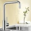 Blanco MILI Eco Flow Regulated Kitchen Mixer Tap - Chrome - 524709