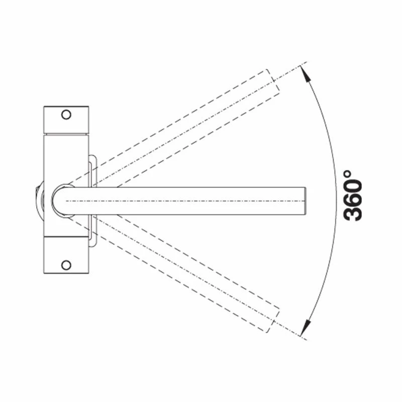 Blanco FONTAS II Filter Kitchen Mixer Tap - Black Matt - 526670 - Image 2