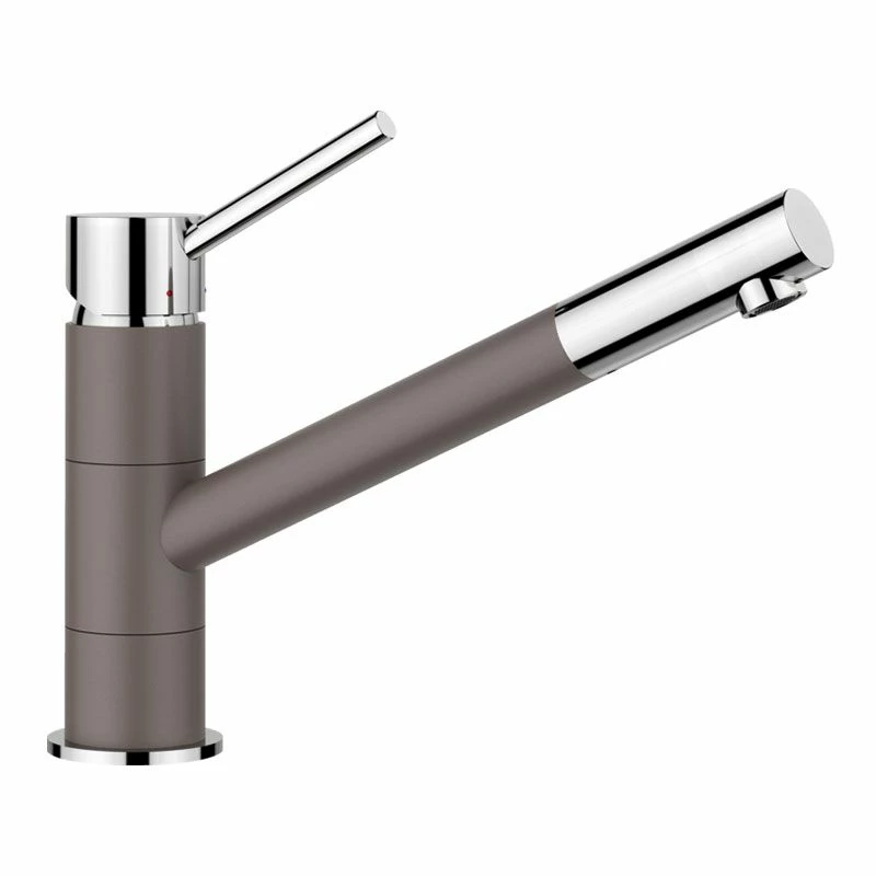 Blanco KANO Siligranit Look Dual Finish Kitchen Mixer Tap - Volcano Grey - 526950