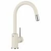 Blanco MIDA-S Silgranit Look Kitchen Mixer Tap With Pull-Out Spray - Soft White - 526968