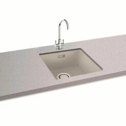 Carron Phoenix Haven 90 1 Bowl Undermount Kitchen Sink - Coffee - 125.0696.029