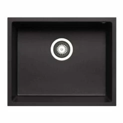 Prima+ 1 Bowl Undermount Granite Kitchen Sink - Black - CPR356