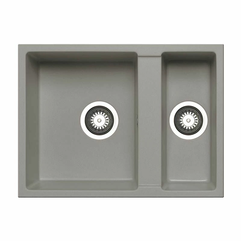 Prima+ Granite 1.5 Bowl Undermount Sink - Light Grey - CPR361
