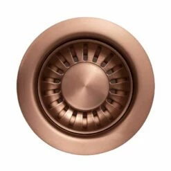 Clearwater Deco 90mm Kitchen Sink Basket Strainer Waste - Regency Copper - W90RC