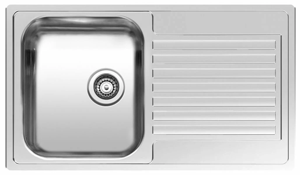 Reginox Centurio 1 Bowl Stainless Steel Kitchen Sink - Reversible - CENTURIO L 10