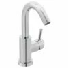 Vado Elements Air Mono Sink Mixer Single Lever Deck Mounted With Swivel Spout - ELA-150S-C/P