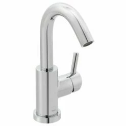 Vado Elements Air Mono Sink Mixer Single Lever Deck Mounted With Swivel Spout - ELA-150S-C/P
