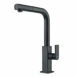 Franke Mythos Single Lever Pull-Out Nozzle Tap - Industrial Black - 115.0689.098