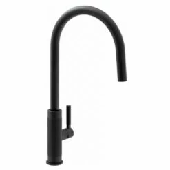 Franke Tessuto Single Lever Pull-Down Nozzle Tap - Matt Black - 115.0691.518