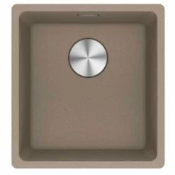 Franke Maris 1 Bowl Undermount Fragranite Kitchen Sink MRG 110-37 - Oyster - 125.0688.502