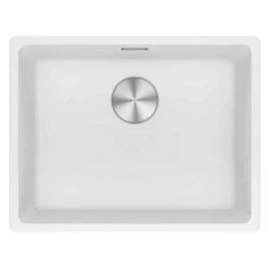 Franke Maris 1 Bowl Undermount Fragranite Kitchen Sink MRG 110-52 - Polar White - 125.0688.505