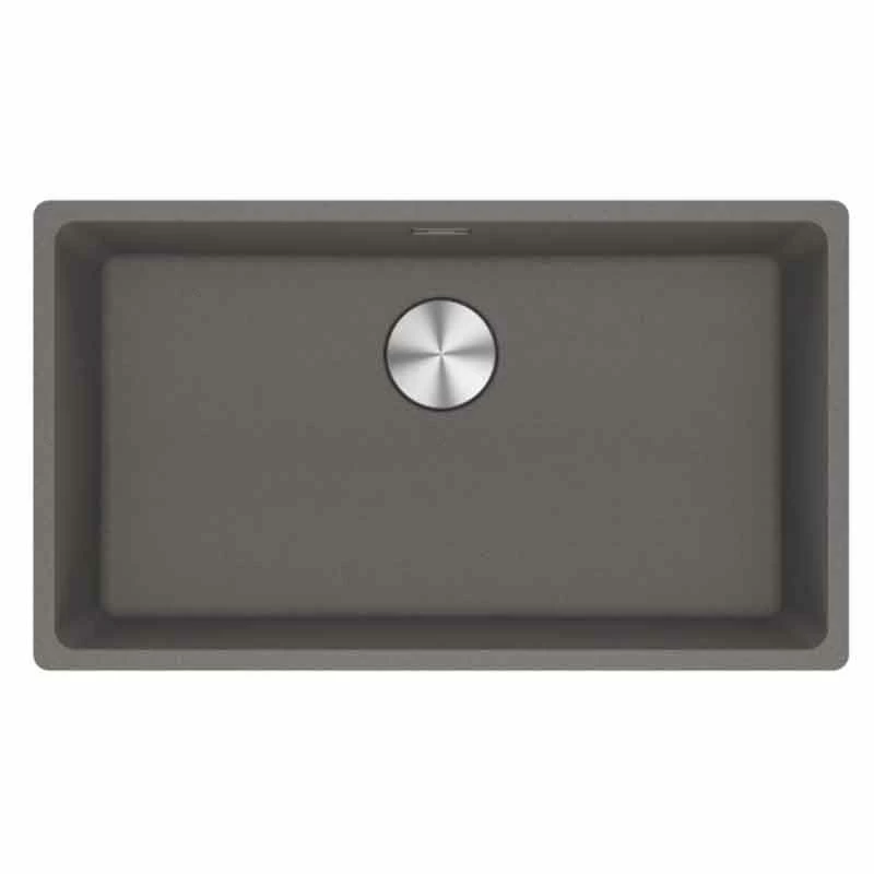 Franke Maris 1 Bowl Undermount Fragranite Kitchen Sink MRG 110-72 - Stone Grey - 125.0688.509
