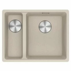 Franke Maris 1.5 Bowl Undermount Fragranite Kitchen Sink MRG 160-34-15 - Left Hand - Coffee - 125.0688.516