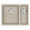 Franke Maris 1.5 Bowl Undermount Fragranite Kitchen Sink MRG 160-34-15 - Right Hand - Coffee - 125.0688.521