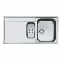 Franke Maris 1.5 Bowl Inset Kitchen Sink L/H Drainer MRX 251 - Stainless Steel - 127.0305.146