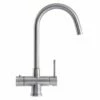 Franke Minerva Helix 3-in-1 Manual Kitchen Tap - Stainless Steel - 119.0518.863