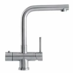 Franke Minerva Mondial 3-in-1 Manual Kitchen Tap - Stainless Steel - 119.0518.864