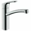Hansgrohe Focus M41 Single Lever Kitchen Mixer Tap 160 Single Spray Mode - Chrome - 31806000