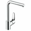 Hansgrohe Focus M41 Single Lever Kitchen Mixer Tap 280 Single Spray Mode - Chrome - 31817000