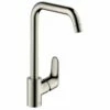 Hansgrohe Focus M41 Single Lever Kitchen Mixer 260 Tap Single Spray Mode - Stainless Steel - 31820800