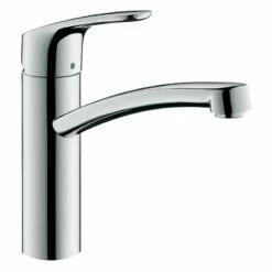 Hansgrohe Focus M41 EcoSmart Single Lever Kitchen Mixer Tap 160 Single Spray Mode - Chrome - 31826000