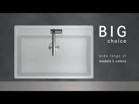 Franke Maris 1 Bowl Undermount Fragranite Kitchen Sink MRG 110-72 - Stone Grey - 125.0688.509 - Image 3