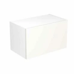 Kitchen Kit Slab 600mm Bridging Cabinet - Super Gloss - White - Flatpacked - FKKF0019