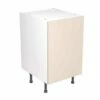 Kitchen Kit Slab 500mm Base Cabinet - Super Gloss - Cashmere - Flatpacked - FKKF0103
