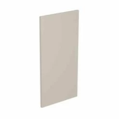 Kitchen Kit Slab 800mm Wall Cabinet End Panel Only - Super Gloss - Light Grey - FKKF0244