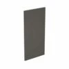 Kitchen Kit Slab 800mm Wall Cabinet End Panel Only - Super Gloss - Graphite - FKKF0444