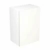 Kitchen Kit Slab 500mm Wall Cabinet - Ultra Matt - White - Flatpacked - FKKF0513