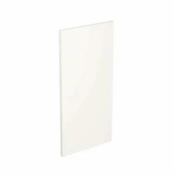 Kitchen Kit Slab 800mm Wall Cabinet End Panel Only - Ultra Matt - White - FKKF0544