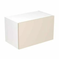 Kitchen Kit Slab 600mm Bridging Cabinet - Ultra Matt - Cashmere - Flatpacked - FKKF0619