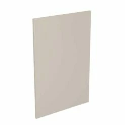 Kitchen Kit Slab 600mm Base Cabinet End Panel Only - Ultra Matt - Light Grey - Flatpacked - FKKF0728